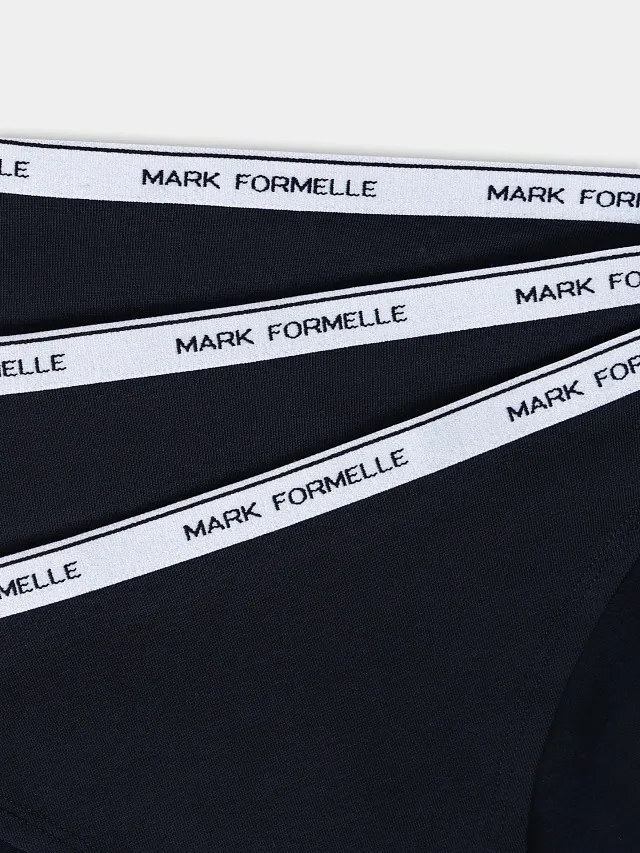 Комплект женских трусов Mark Formelle 412574-1-3 (р.90, черный) — фото 3