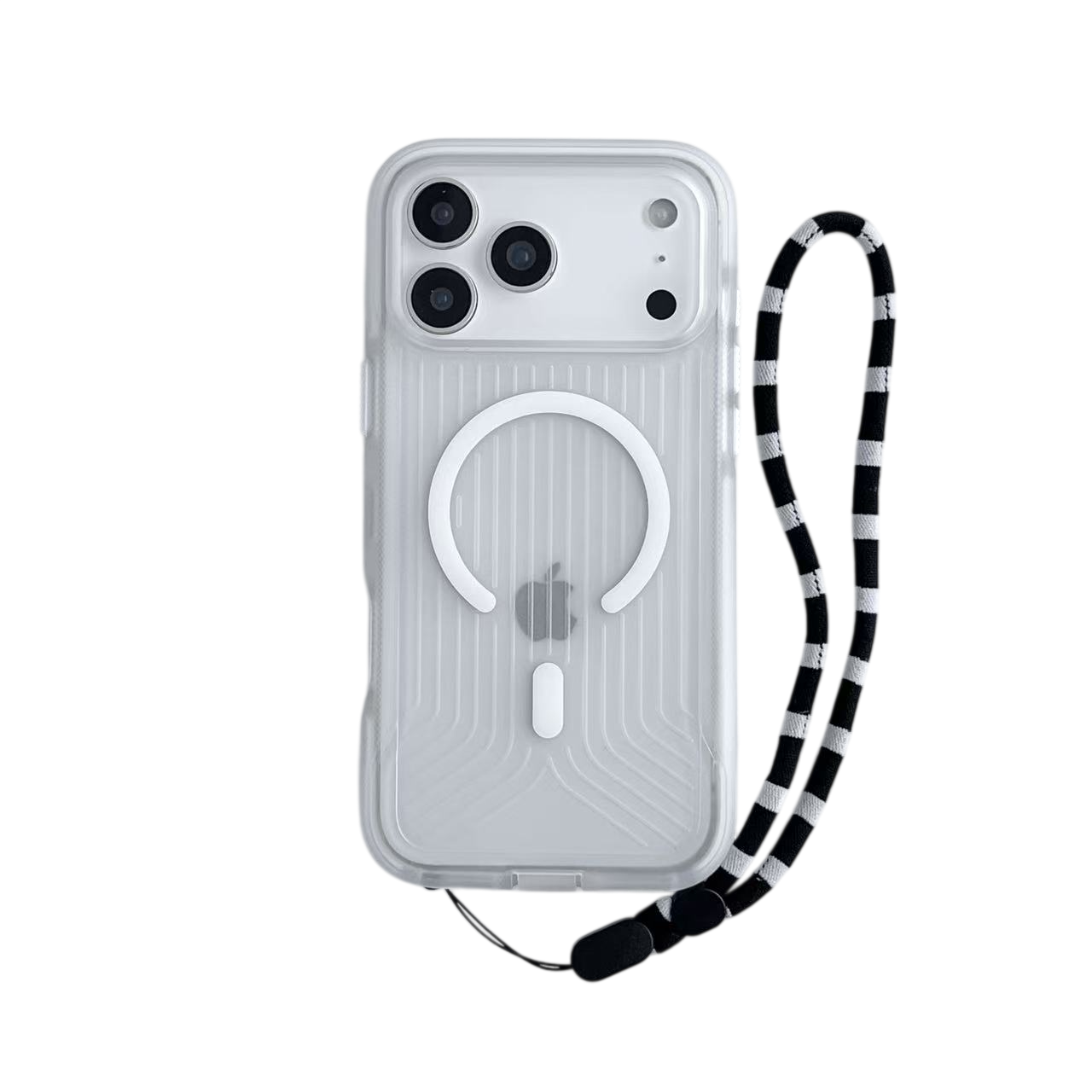 Чехол-накладка Bingo Glow для Apple iPhone 17 Pro Max (белый)