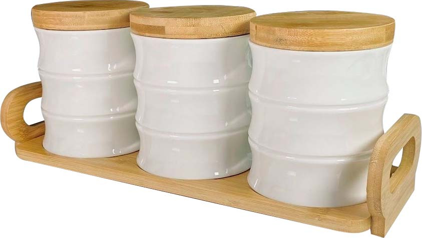 Набор емкостей для хранения Lenardi Bamboo 140-168 (3шт)