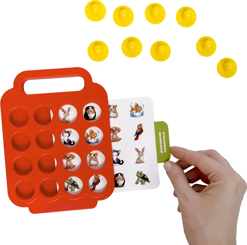 Развивающая игра Десятое королевство Мемо Найди пару серии Baby Toys Games / 70074 — фото 5