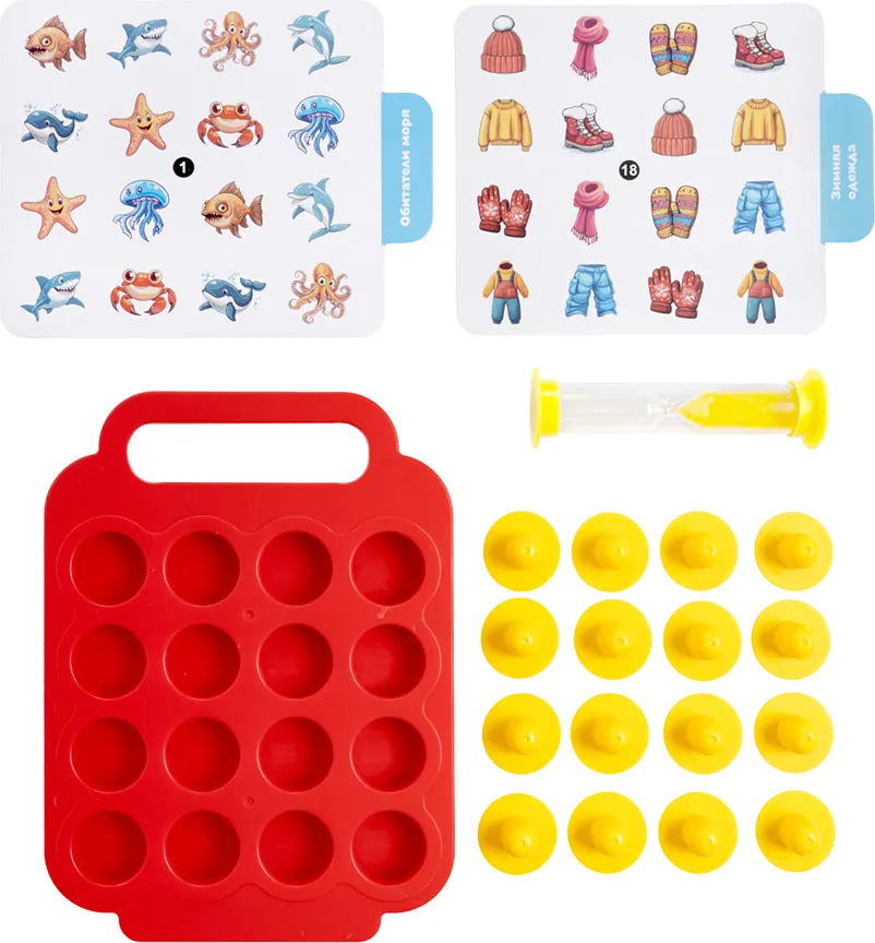 Развивающая игра Десятое королевство Мемо Найди пару серии Baby Toys Games / 70074 — фото 2