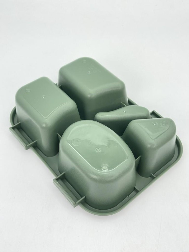 Ланч-бокс ILikeGift Sectional lunch / 70-N1267-03 (green) — фото 4