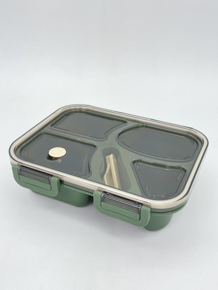 Ланч-бокс ILikeGift Sectional lunch / 70-N1267-03 (green) — фото 3
