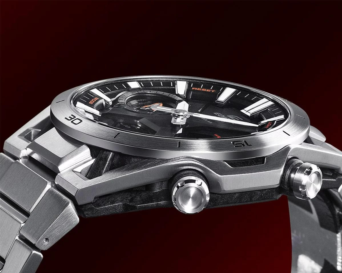Часы наручные мужские Casio ECB-2300D-1A — фото 4