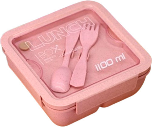 Ланч-бокс ILikeGift Square / N5231-01 (pink)