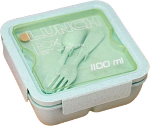 Ланч-бокс ILikeGift Square / N5231-03 (green)