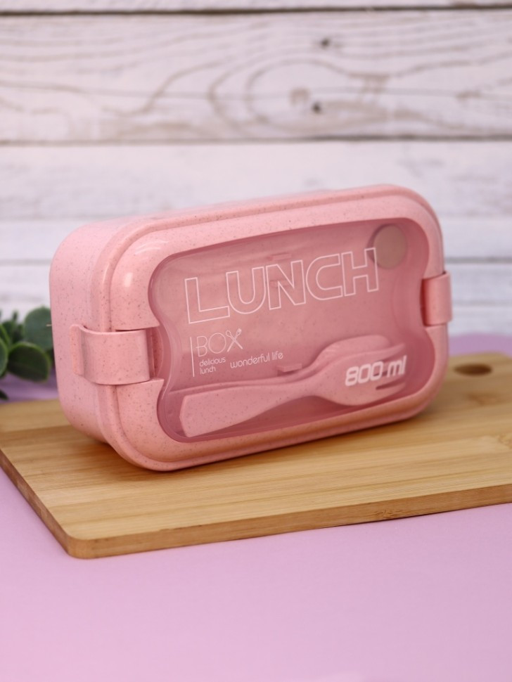 Ланч-бокс ILikeGift Spacious / N920-1-01 (pink) — фото 2