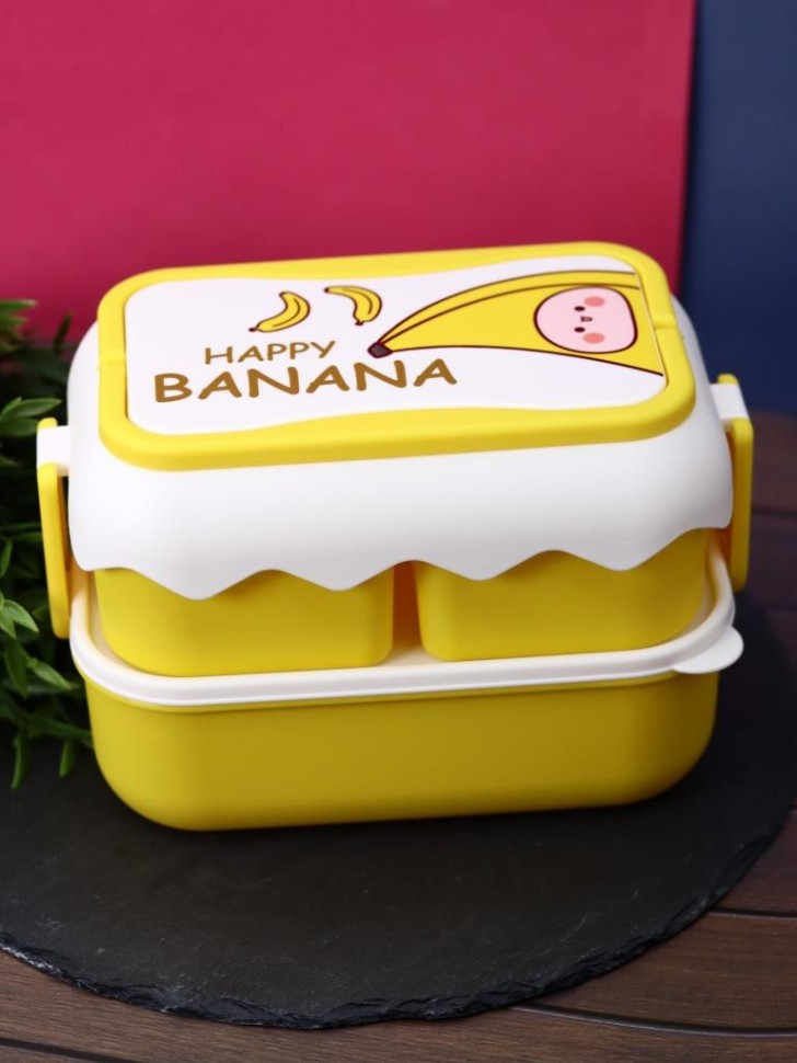 Ланч-бокс ILikeGift Happy banana / 6363-02 (yellow) — фото 6