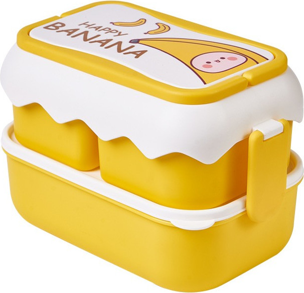 Ланч-бокс ILikeGift Happy banana / 6363-02 (yellow)