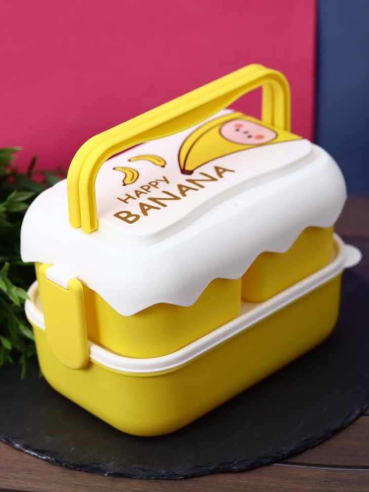 Ланч-бокс ILikeGift Happy banana / 6363-02 (yellow) — фото 5