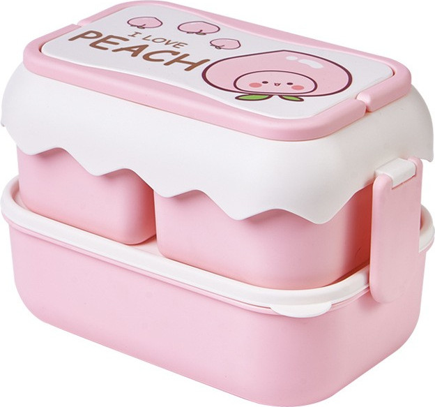 Ланч-бокс ILikeGift I love Peach / 6363-03 (pink)