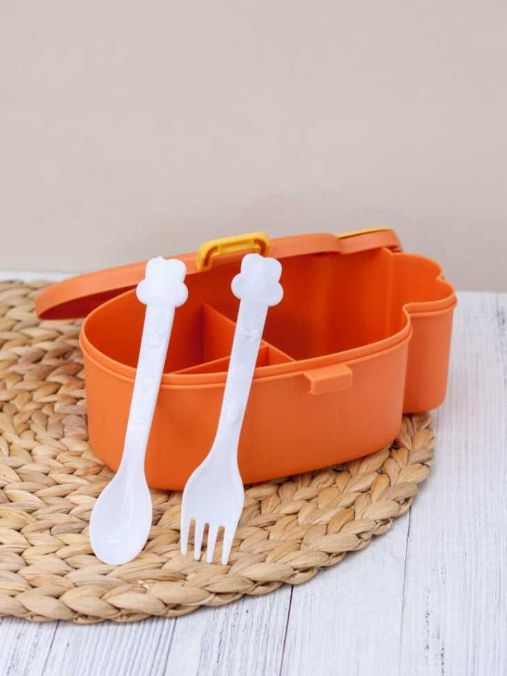 Ланч-бокс ILikeGift Hi bunny carrot / 6520 (orange) — фото 6