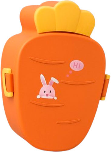 Ланч-бокс ILikeGift Hi bunny carrot / 6520 (orange)