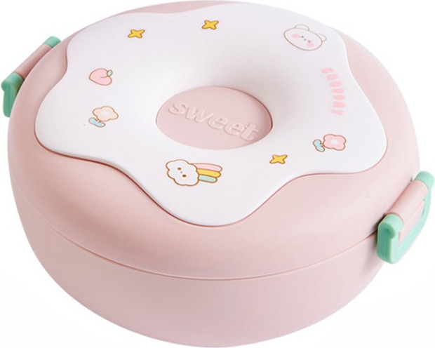 Ланч-бокс ILikeGift Donut / 6717-03 (pink)