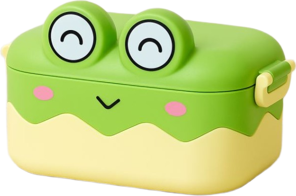 Ланч-бокс ILikeGift Cute frog / 9002 (green)