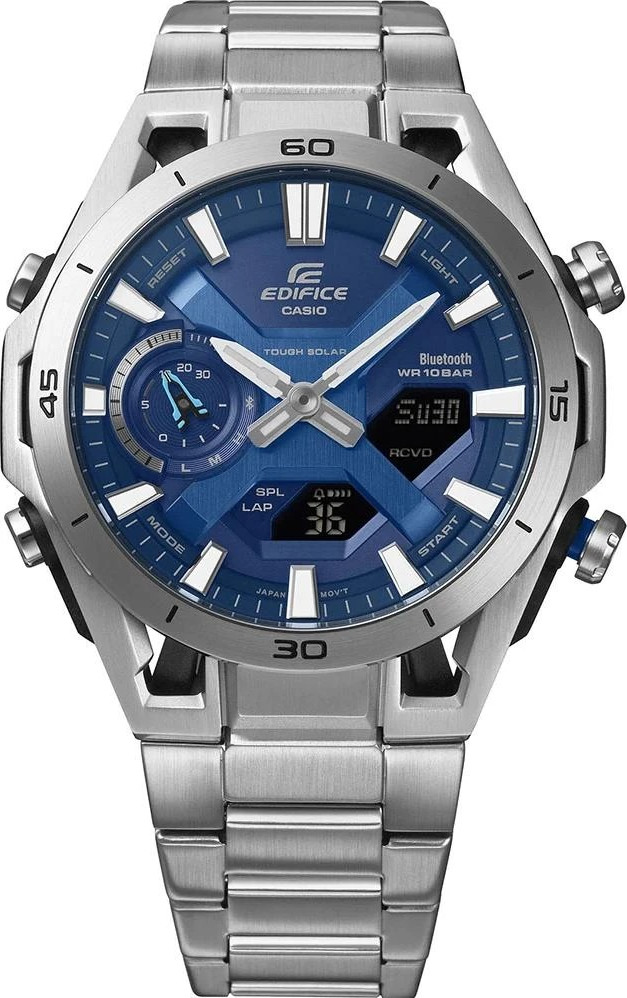 Часы наручные мужские Casio ECB-2300D-2A — фото 2