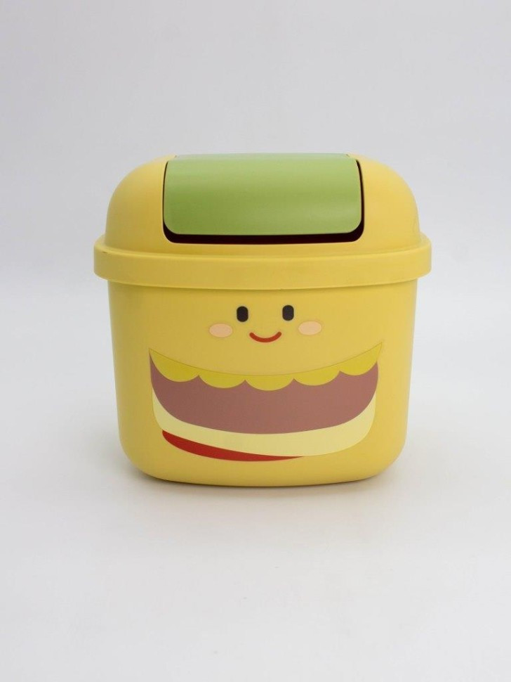 Контейнер для мусора ILikeGift Hamburger / 6805-01 (beige) — фото 2