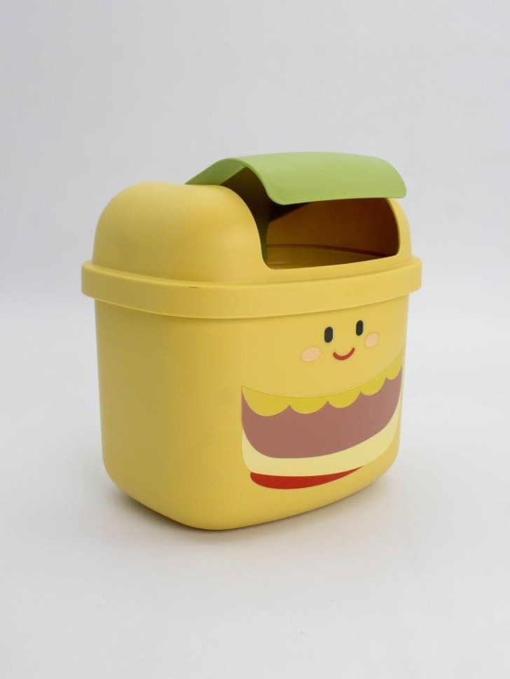 Контейнер для мусора ILikeGift Hamburger / 6805-01 (beige) — фото 5