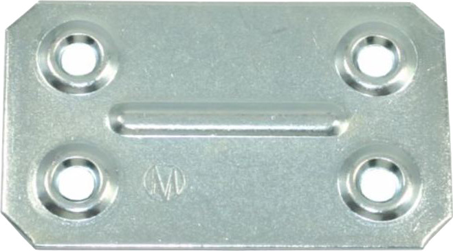 Пластина соединительная Металлист Крепежная ПК 40x67x1.2 (цинк)