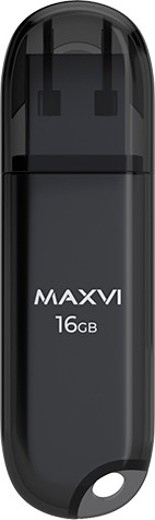 USB flash накопитель Maxvi P1 16GB (черный) — фото 2