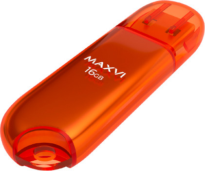 USB flash накопитель Maxvi P1 16GB (оранжевый)