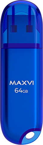 USB flash накопитель Maxvi P1 64GB (синий) — фото 2
