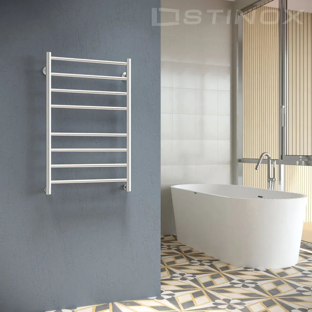 Полотенцесушитель водяной Stinox Toscana 50x80 / tos80s-1 (сатин) — фото 2