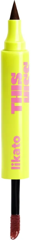Блеск для губ Likato Professional This Kiss Двусторонний тон 03 Juicy