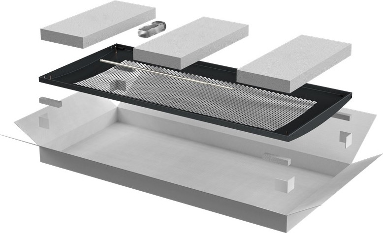 Дверь для щита ITK Linea N / LN05-24U6X-DP (черный)