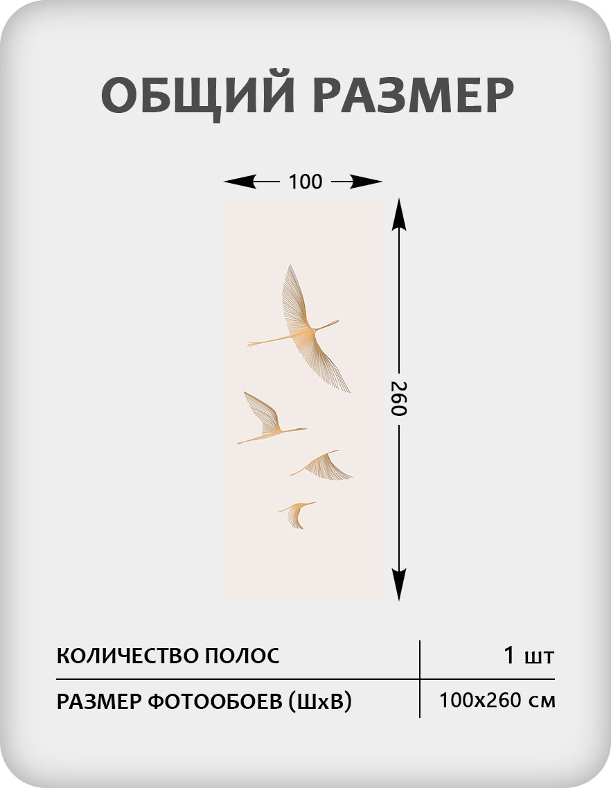 Фотообои листовые Citydecor Perfect Lines 67 (100x260см) — фото 3