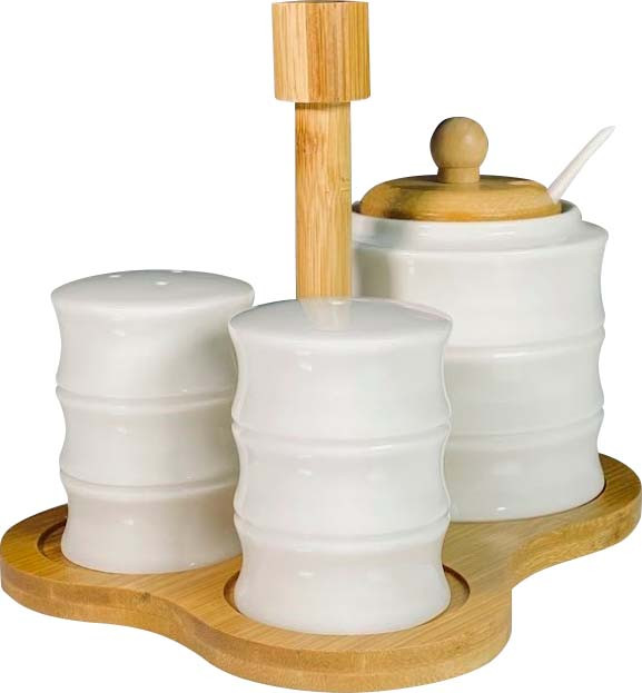 Набор для специй Lenardi Bamboo 140-158