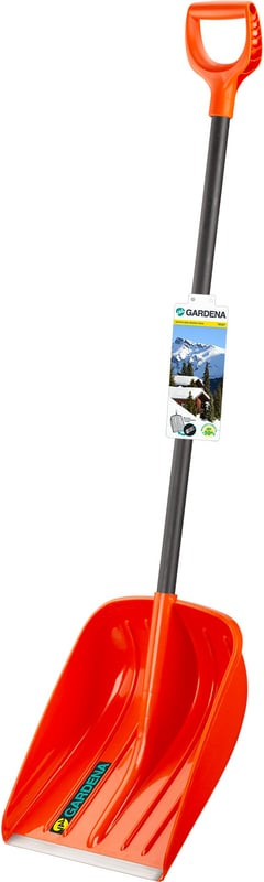 Лопата для уборки снега Gardena Val / 78107 (370х400мм, с черенком)