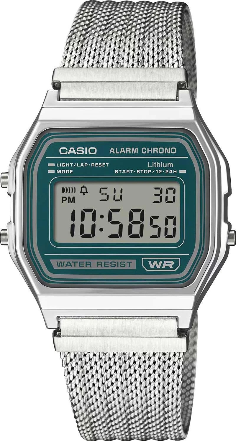 Часы наручные унисекс Casio A-158WEM-3E