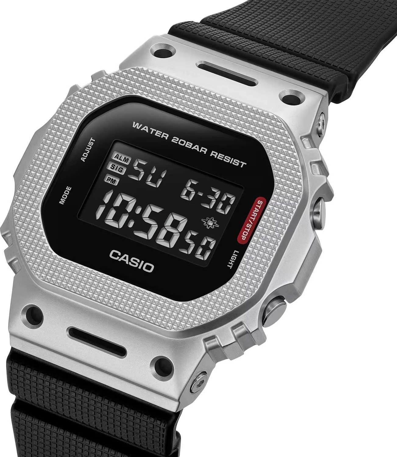 Часы наручные мужские Casio GM-5600M-1 — фото 5