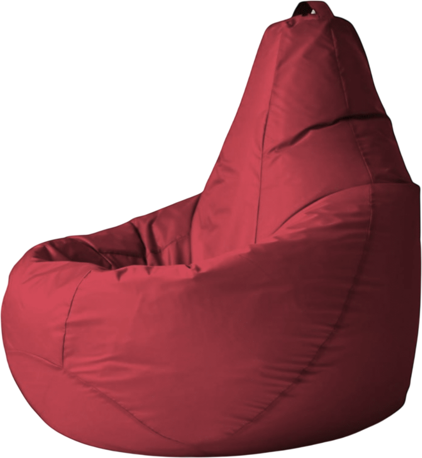 Кресло-мешок Mio Tesoro Груша XL 110x80см / GF-110x80-BO (бордо) — фото 5