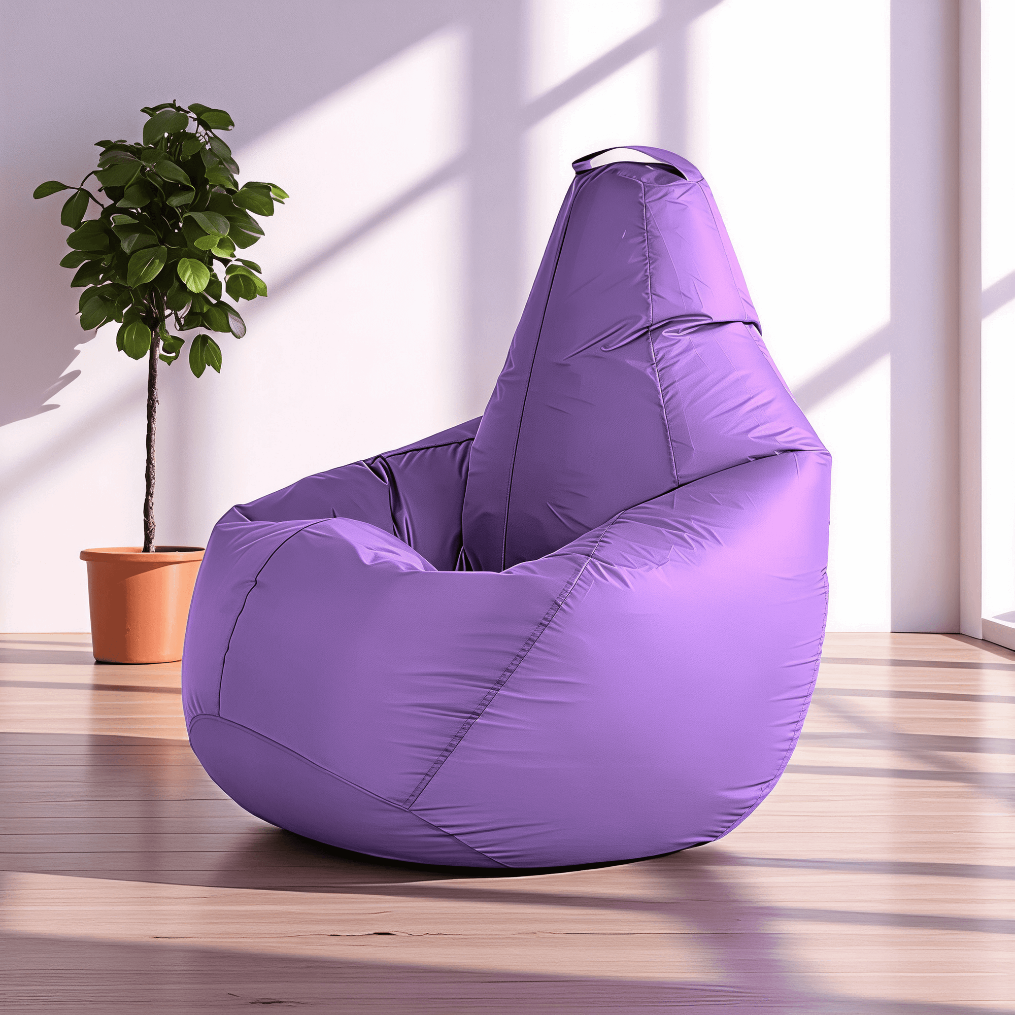Кресло-мешок Mio Tesoro Груша XXL 130x86см / GF-130x86-L (лаванда) — фото 5