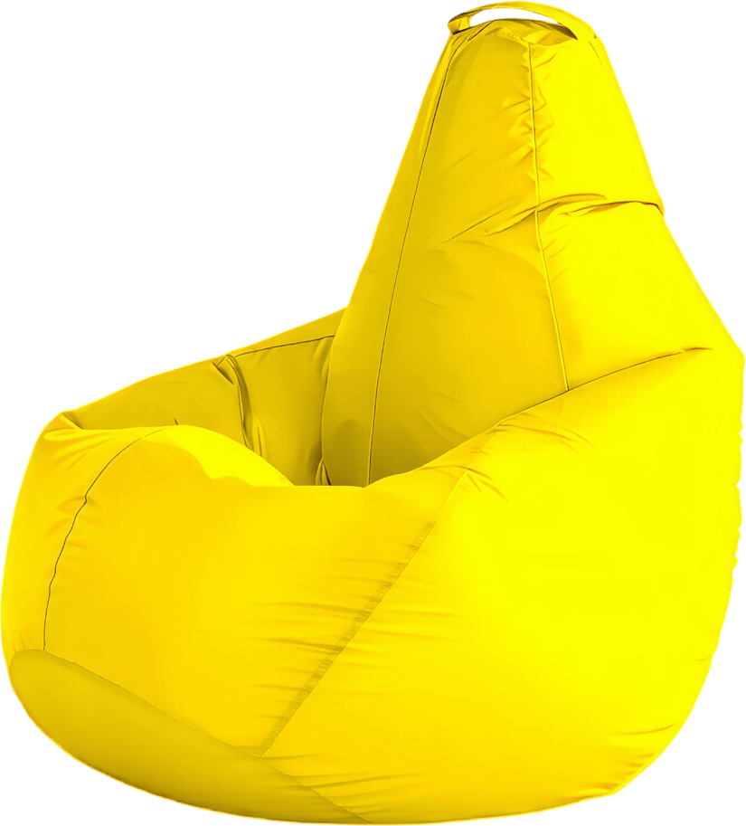 Кресло-мешок Mio Tesoro Груша XXL 130x86см / GF-130x86-ZH (желтый) — фото 5