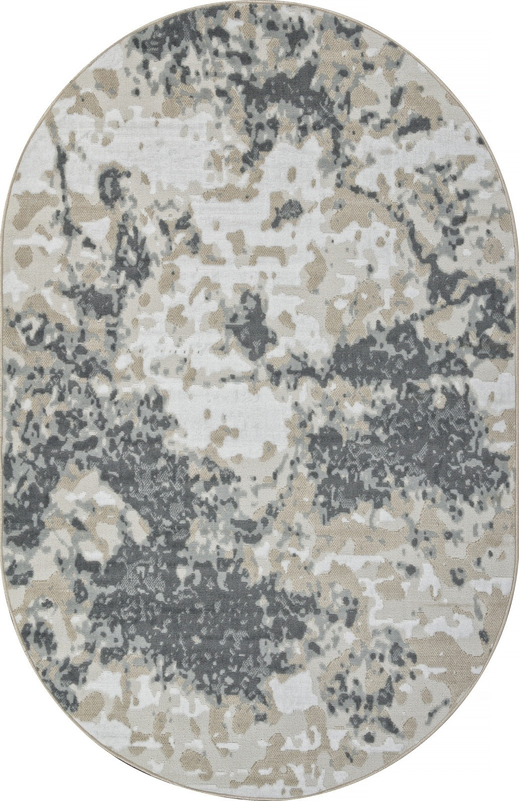 Ковер Merinos Cuba F269-OVAL-BLUE (2х4)