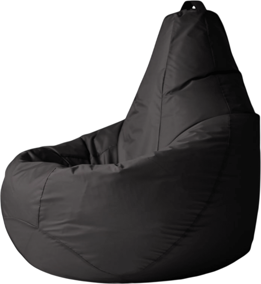 Кресло-мешок Mio Tesoro Груша XXL 130x86см / GF-130x86-CH (черный) — фото 5