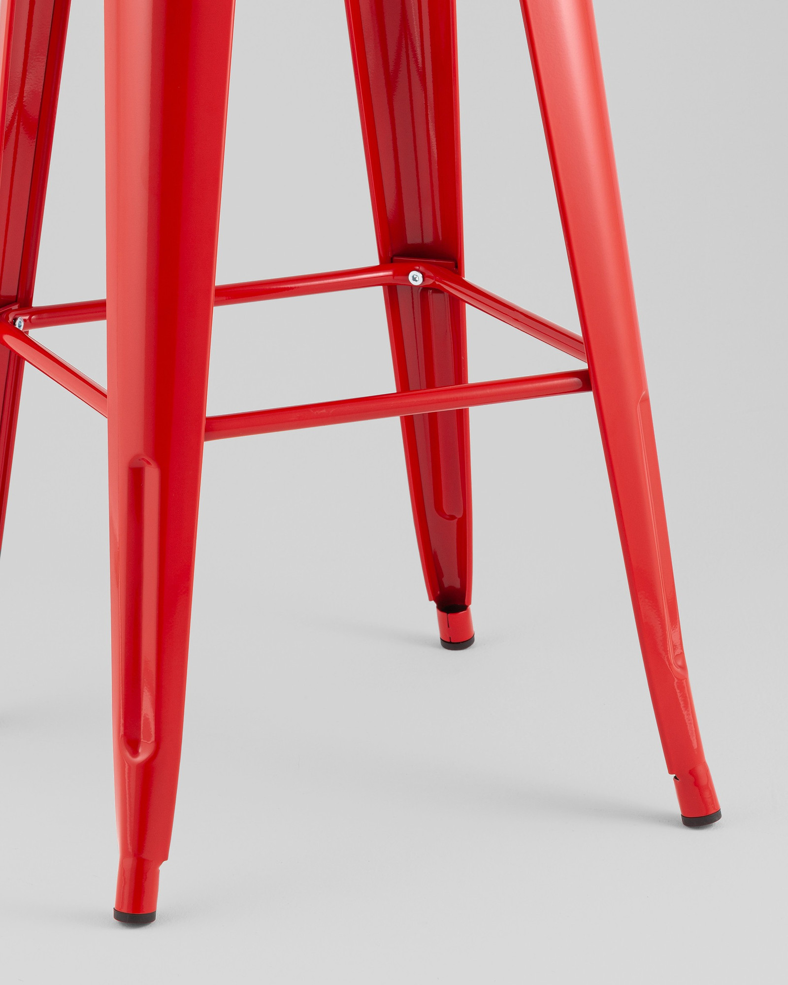 Табурет барный Stool Group Tolix / KD YD-H765 KD LG-03 (красный глянцевый) — фото 4