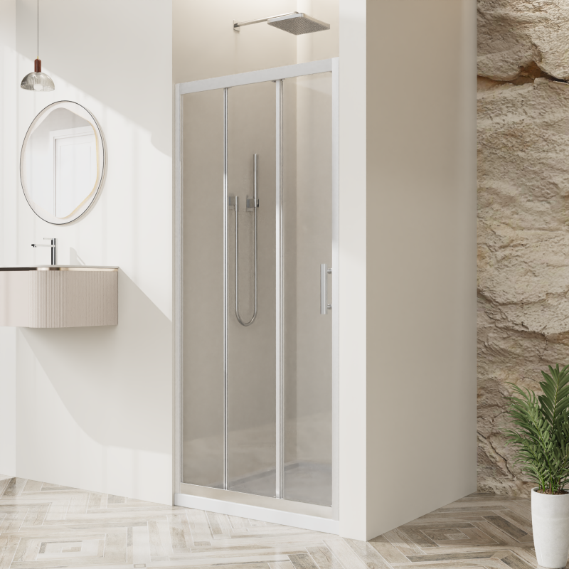 Душевая дверь BelBagno UNO-195-BF-3-110-C-Cr