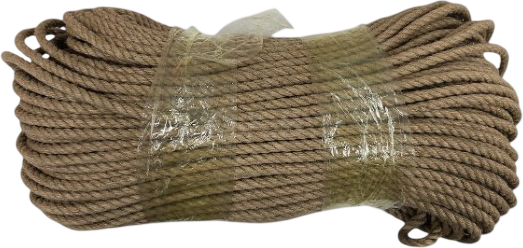 Шнур хозяйственный МДС Джутовый 8мм / PU-156590 (100м)