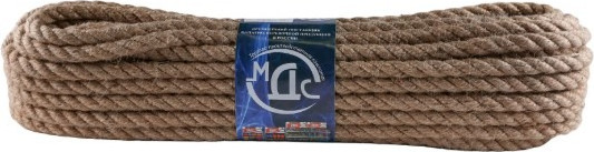 Шнур хозяйственный МДС Джутовый 12мм / PU-156644 (20м)