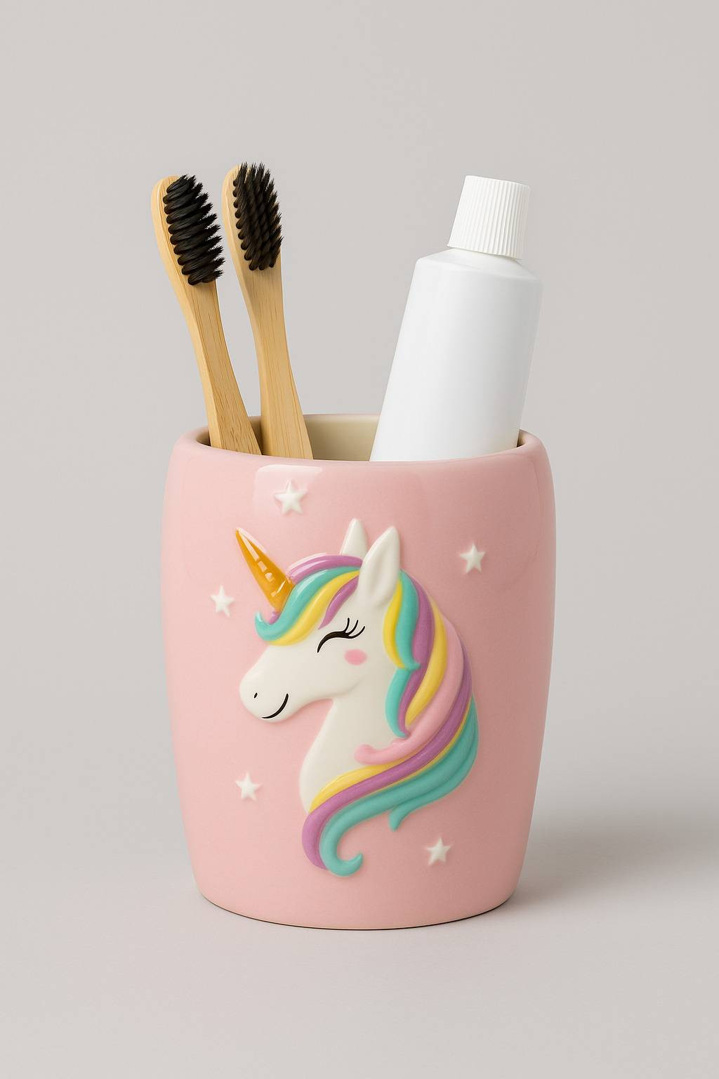 Стакан для зубной щетки и пасты ILikeGift Unicorn FC220403 — фото 3