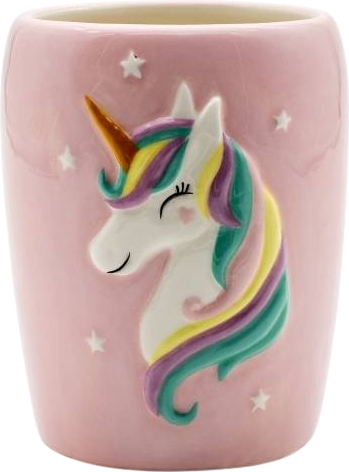 Стакан для зубной щетки и пасты ILikeGift Unicorn FC220403
