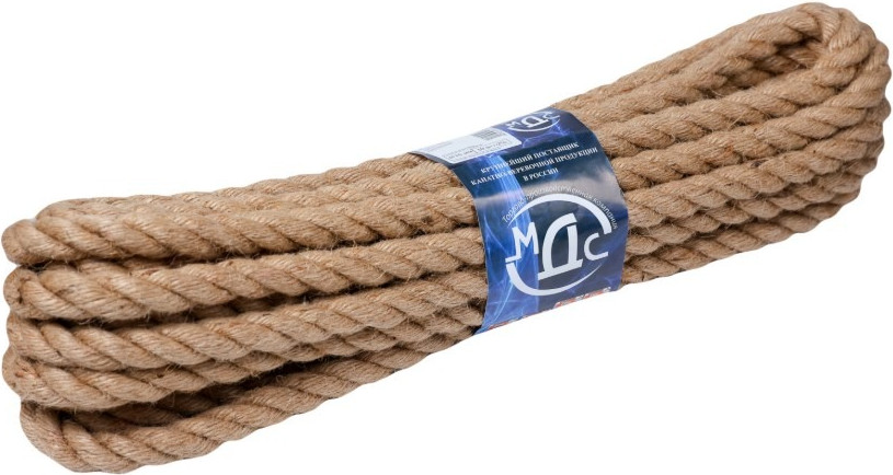 Шнур хозяйственный МДС Джутовый 16мм / PU-156675 (10м)