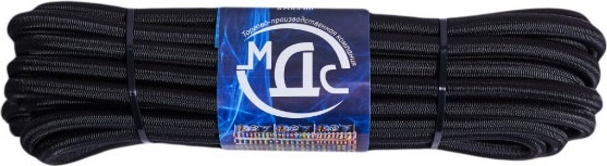 Шнур хозяйственный МДС Резиновый 12мм / PU-156774 (10м)
