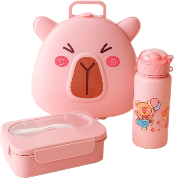 Набор ланч-боксов ILikeGift Cute capybara / 177-HB1-9