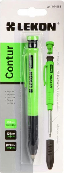 Карандаш строительный LEKON Contur 14101