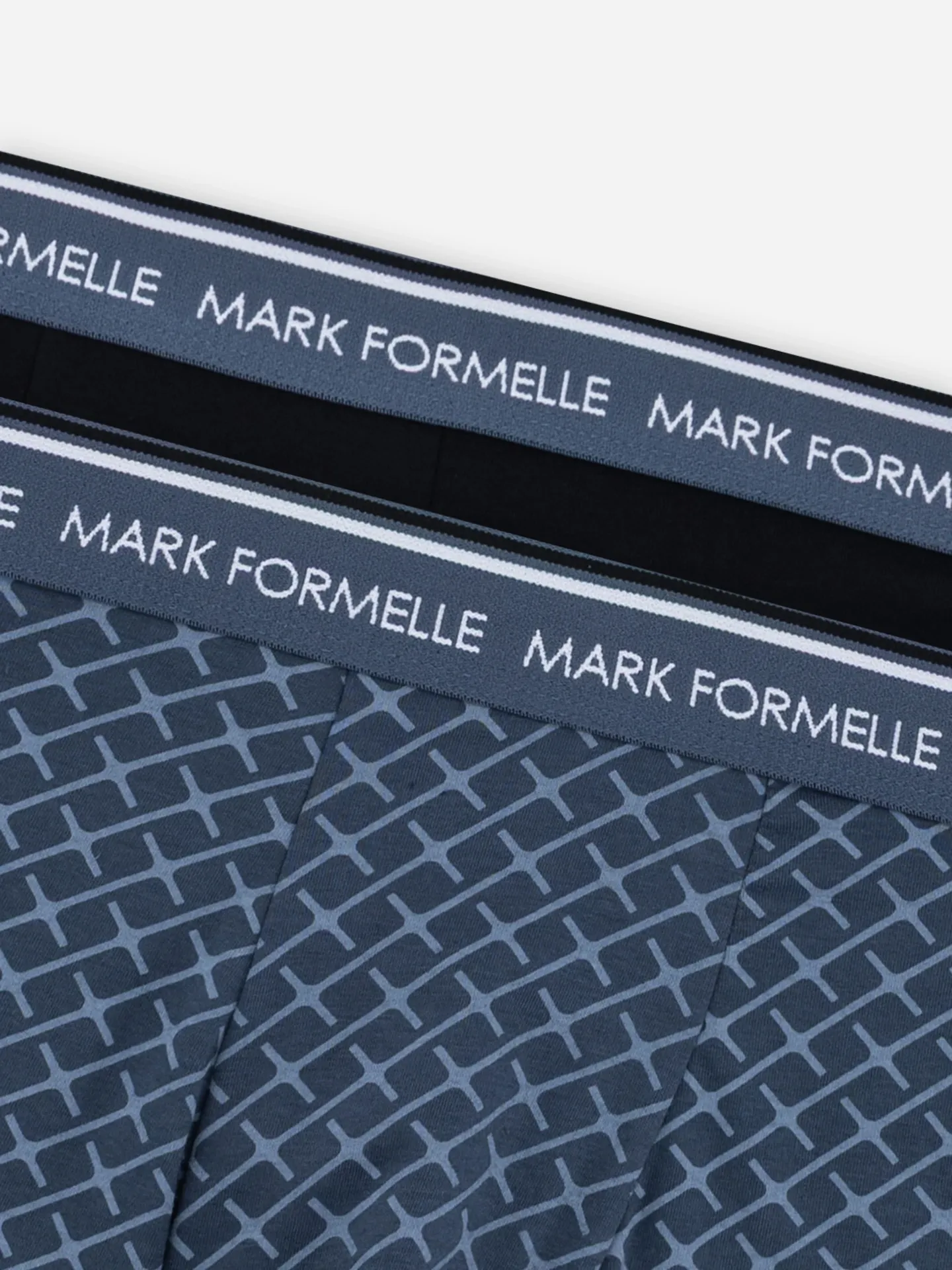 Комплект мужских трусов Mark Formelle 411228-2 (р.86-96, узор на шторме/черный) — фото 3